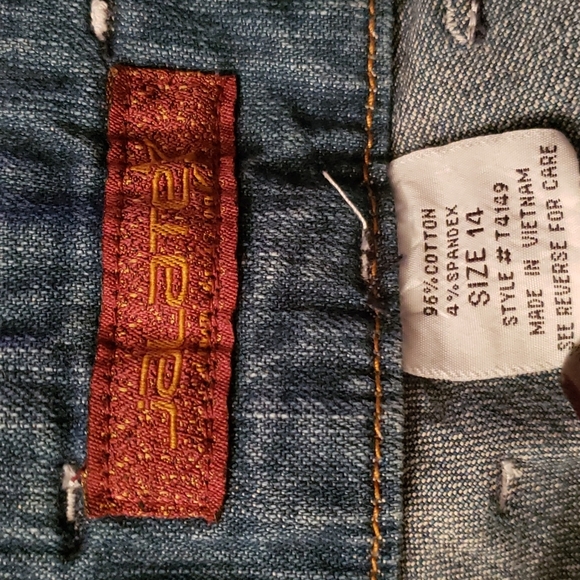 Jalate cropped jeans size 14 - Picture 7 of 8